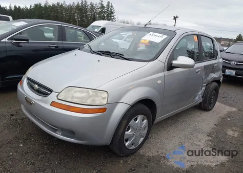 2006 Chevrolet Aveo Ls from USA, damaged, VIN KL1TD66636B632382